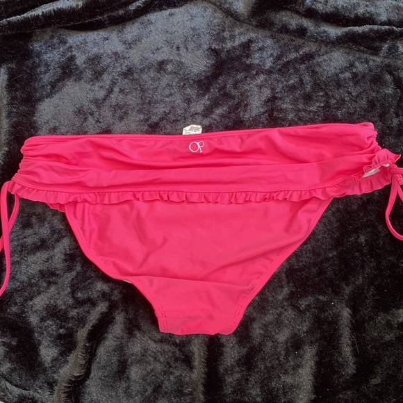 Pink Ruffled Bikini Bottom - Picture 3 of 4